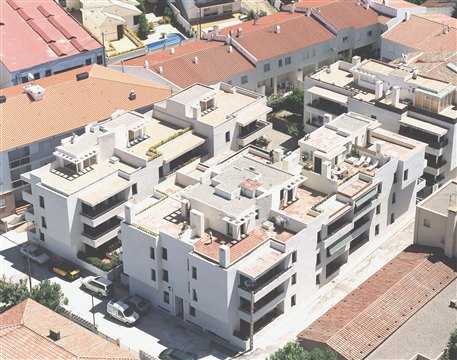 Mare de Déu del Port - Vista Aérea de Fachadas