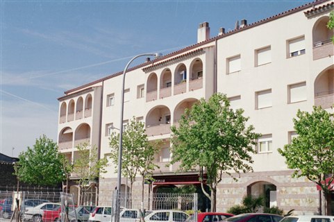 Edificio Puigpedrós - Vista Aérea Longitudinal