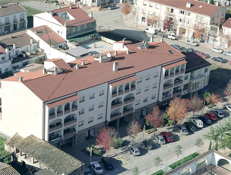 Edificio Puigpedrós - Vista Aérea de Fachada