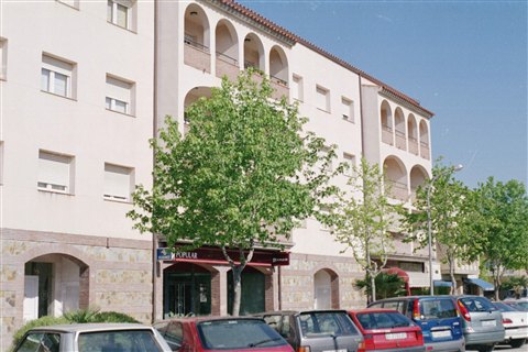 Edificio Puigpedrós - Detalle de Arcadas en Terrazas